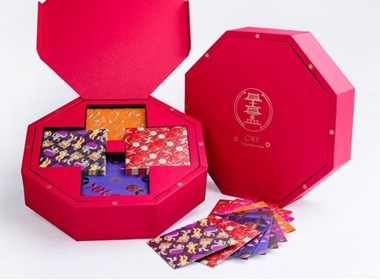 中国传统过年礼盒设计