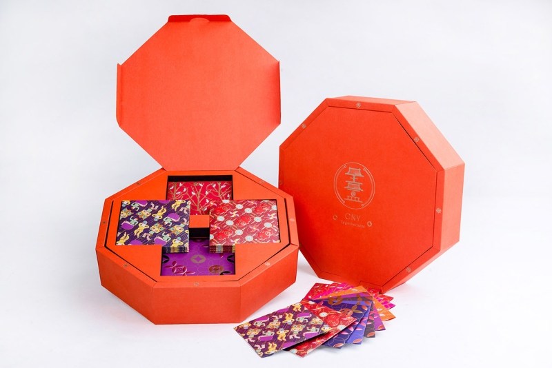 中国传统过年礼盒设计