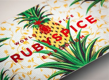 Ruby Spice香料品牌和包装设计