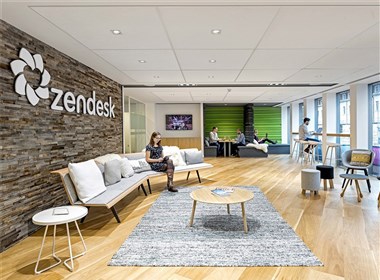 勃朗办公室装修设计公司分享Zendesk公司办公室设计案例