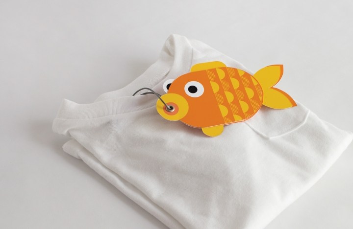 有趣的儿童游泳用品包装设计