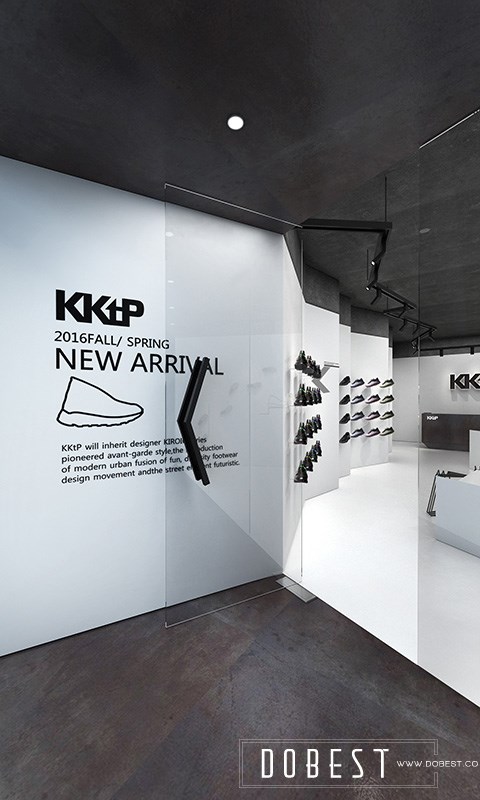 KKTP 鞋店 杜贝品牌设计 KKTP shoe store guangzhou by dobest design