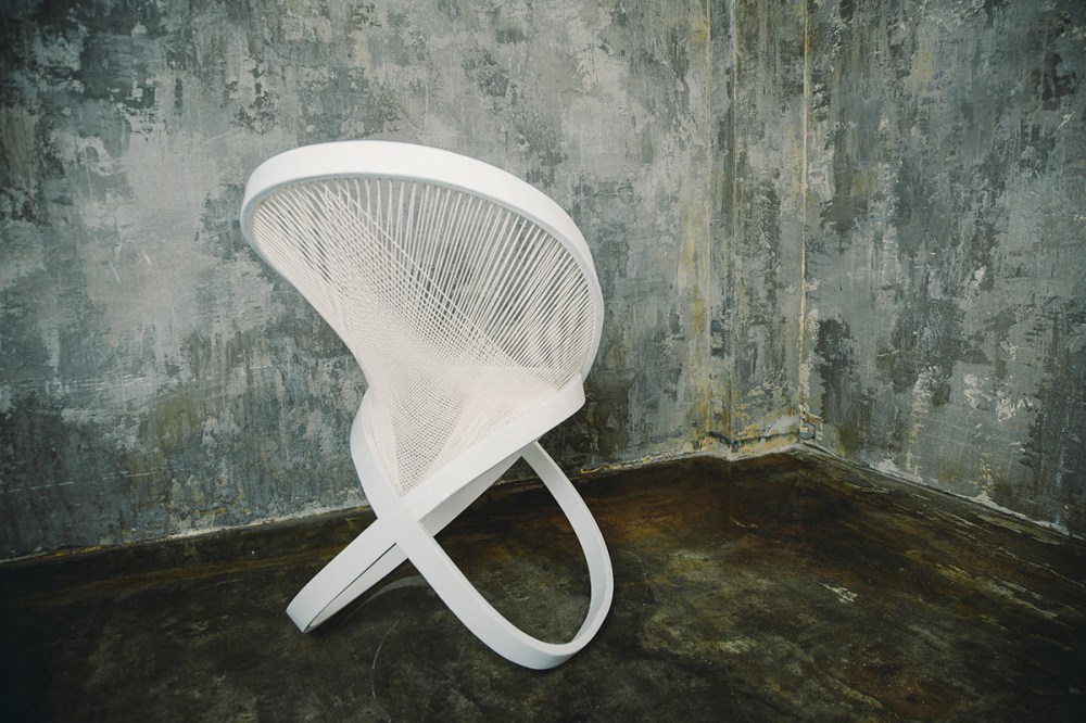 扭转的椅子设计作品欣赏