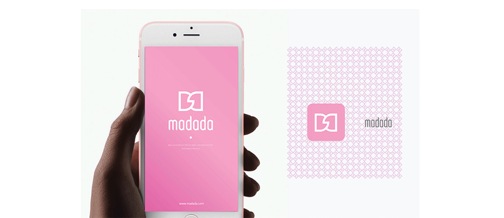 madada-品牌形象设计，logo设计，及应用推广