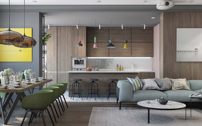 Apartment K by Yunakov design