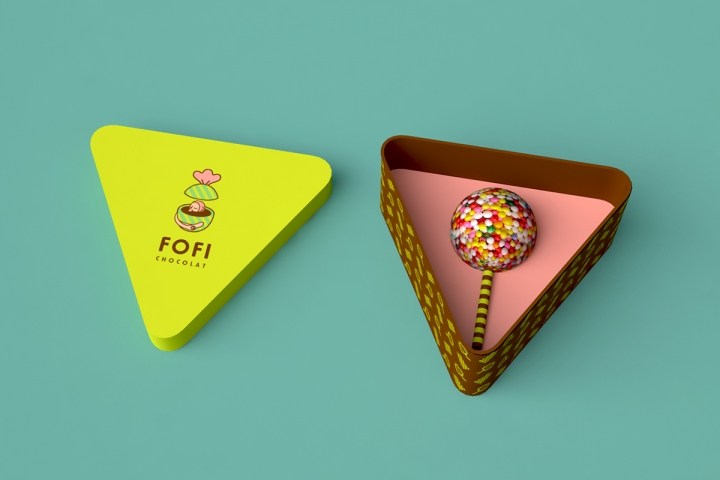 Fofi chocolat巧克力店品牌形象VI設(shè)計