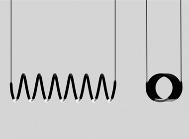 有趣螺旋灯The Helix lamp