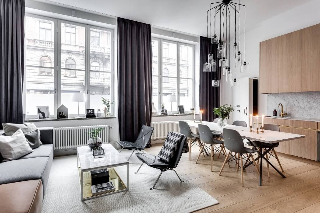 Apartment in Stockholm by Alexander White