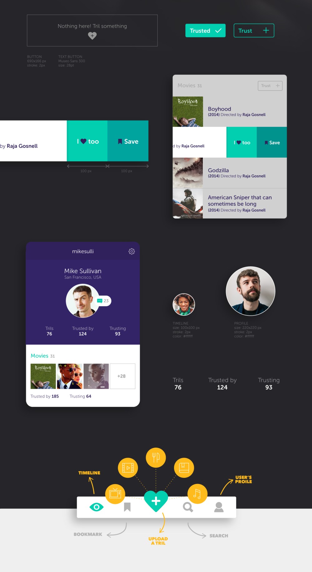 Tril Branding + UX/UI App + Website