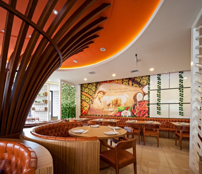 印度尼西亚Bhinneka巴东餐厅空间设计