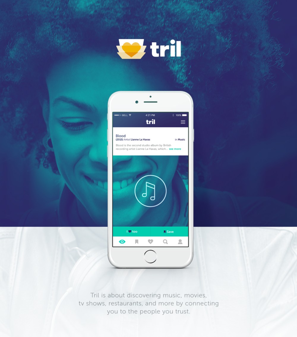 Tril Branding + UX/UI App + Website