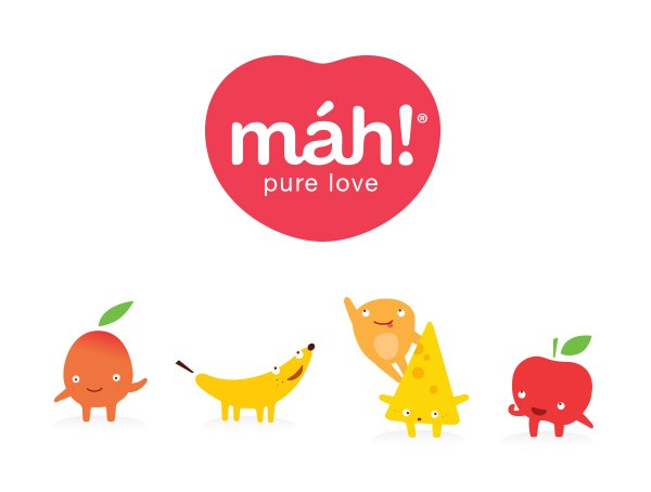 pure love婴儿食品品牌和包装设计