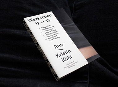 Werkschau 12 – 15书籍设计