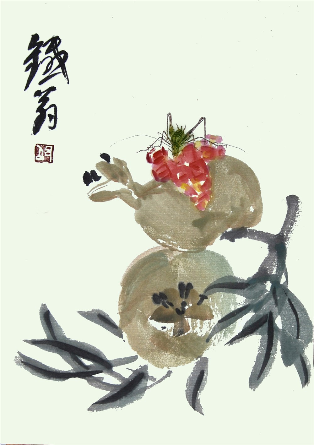 花卉草蟲(chóng)冊(cè)頁(yè)