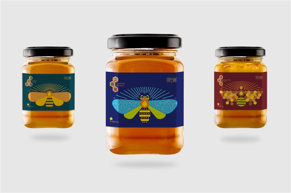 妙臻——蜂蜜品牌形象及包装设计
