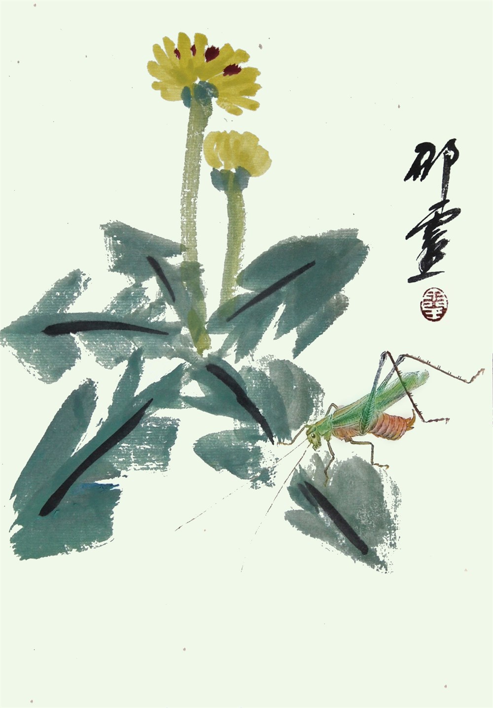 花卉草蟲(chóng)冊(cè)頁(yè)