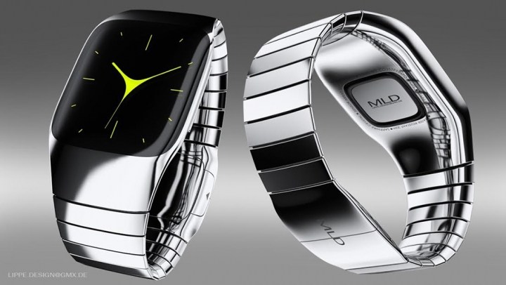 Maik Lippe设计的创意智能手表