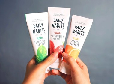 Daily Habits 日常牙膏包装设计