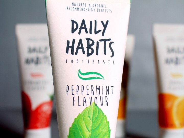Daily Habits 日常牙膏包装设计