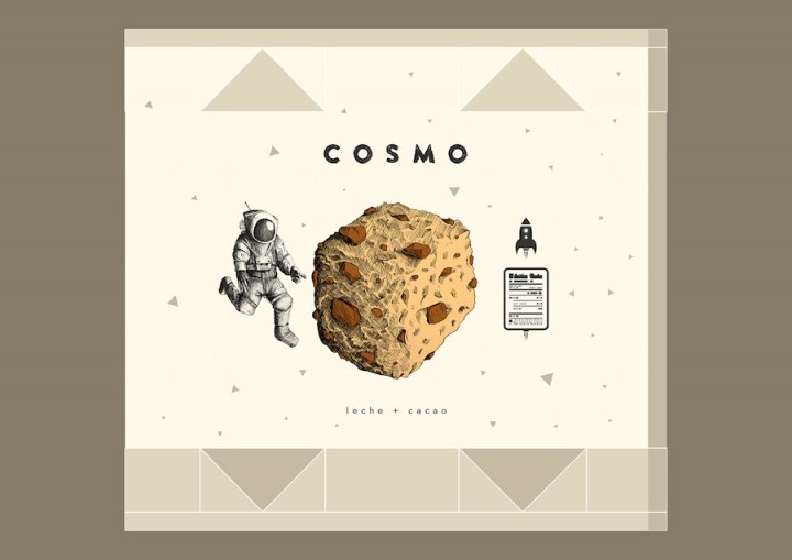 Cosmic插画风的品牌包装设计