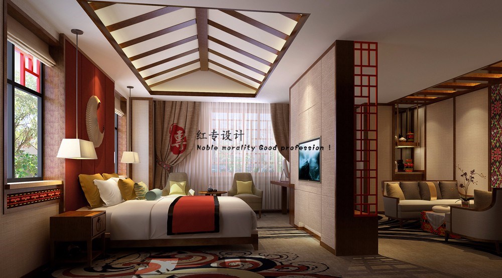 成都酒店設(shè)計（月亮女兒度假精品體驗酒店）——紅專設(shè)計