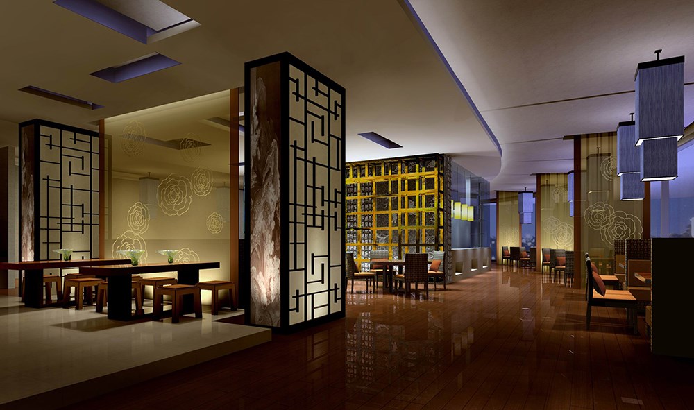 成都度假酒店設計公司（白云花園假日酒店）—紅專設計