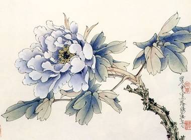 国画花卉：天香图
