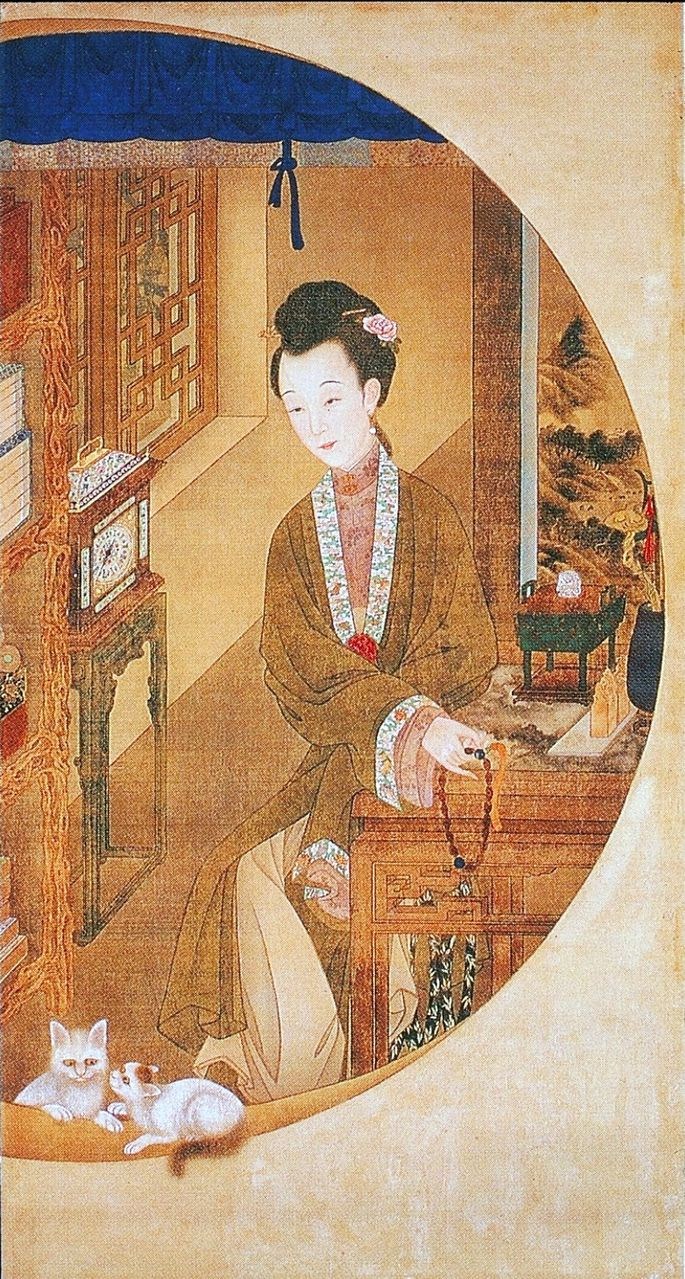 故宮館藏《十二美人圖》