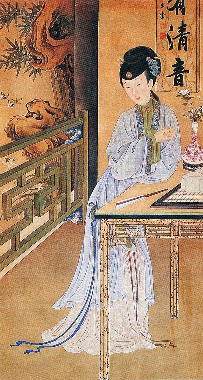 故宮館藏《十二美人圖》