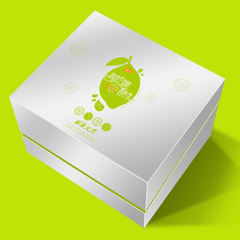 柠檬酵素包装设计 食品包装设计 保健品包装设计 包装盒设计