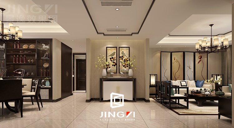 景逸效果圖設(shè)計(jì) — 家裝簡中設(shè)計(jì)