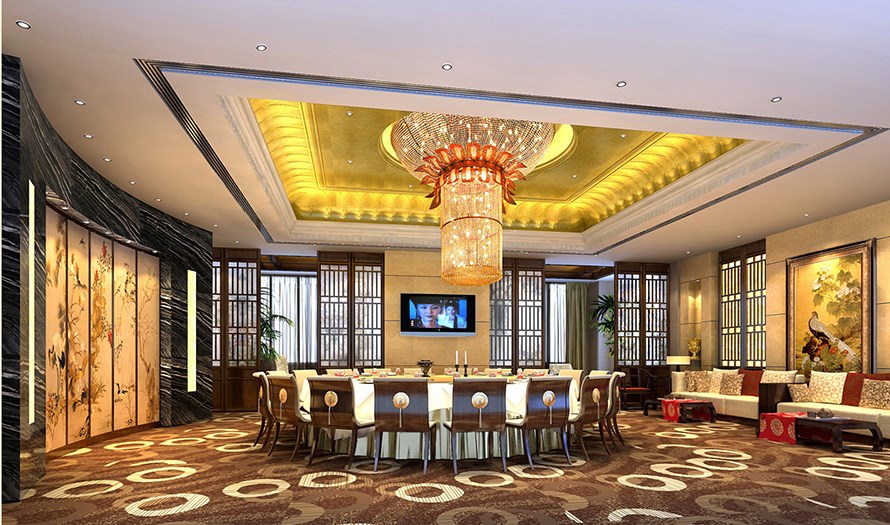 河南专业星级酒店装饰设计——金鼎澳门国际饭店