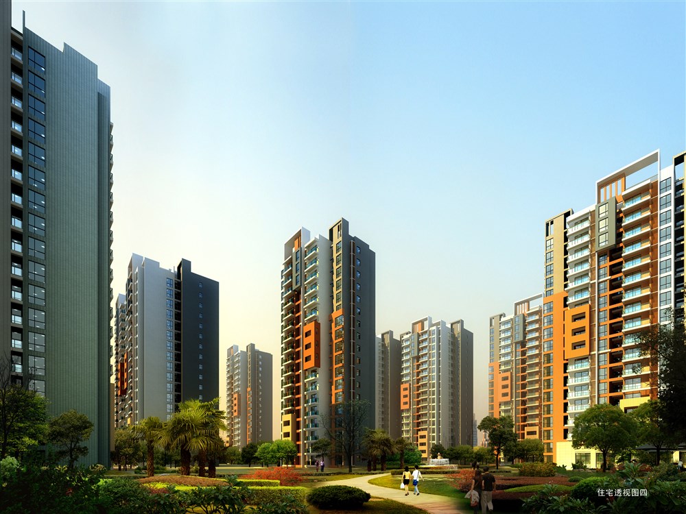 上海泰格数码  建筑效果图