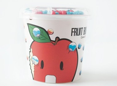 美味的水果糖包装设计