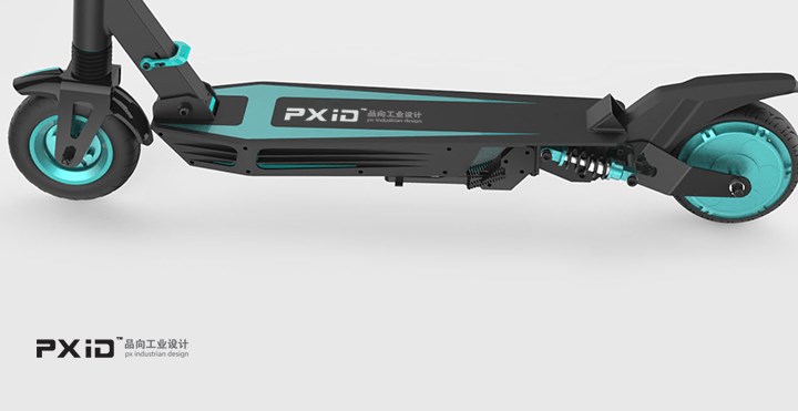 品向工业设计 pxid平衡车设计 电动滑板车设计