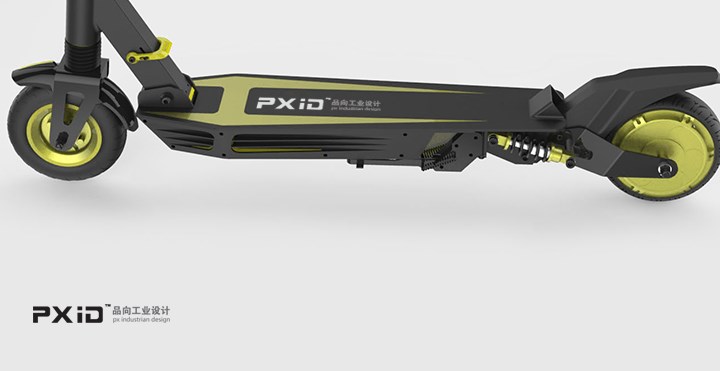 品向工业设计 pxid平衡车设计 电动滑板车设计