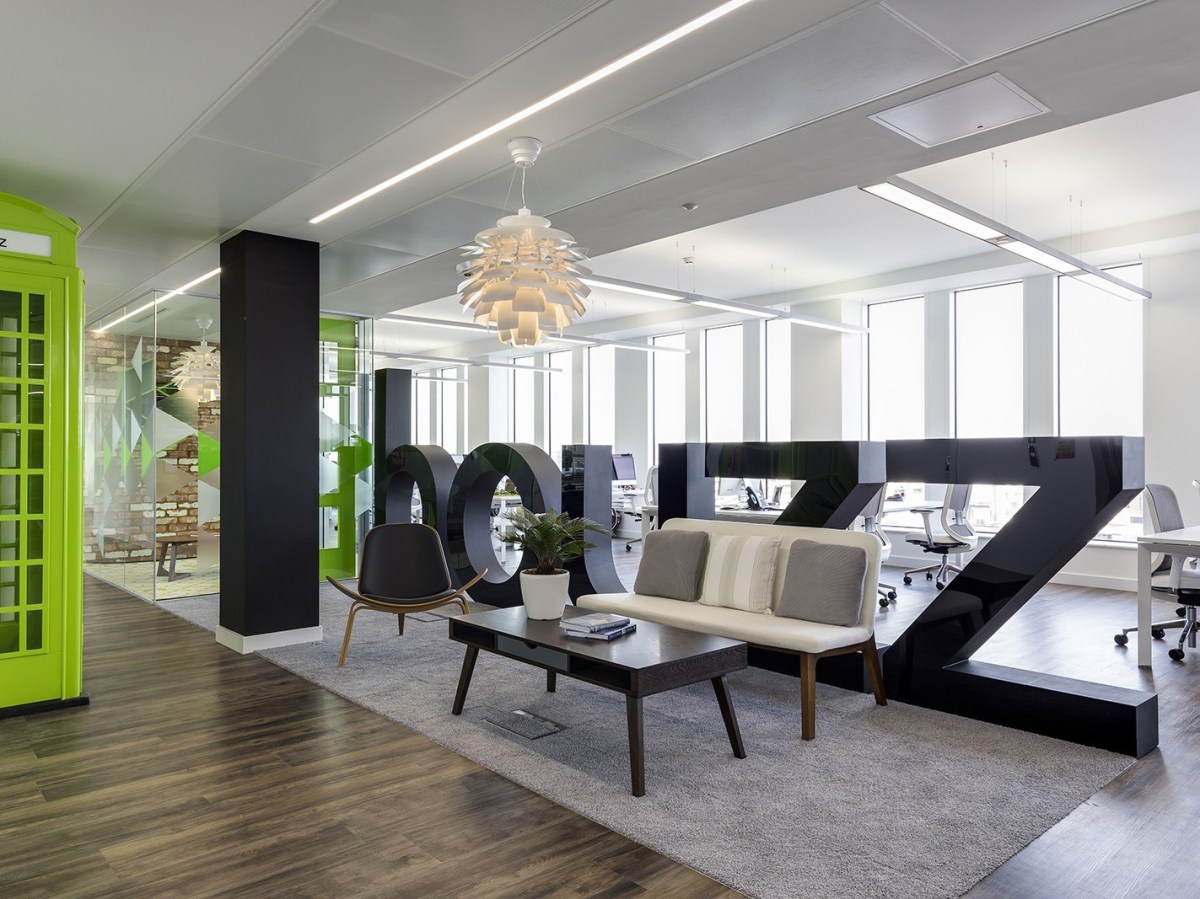 英国Houzz公司欧洲新总部办公室