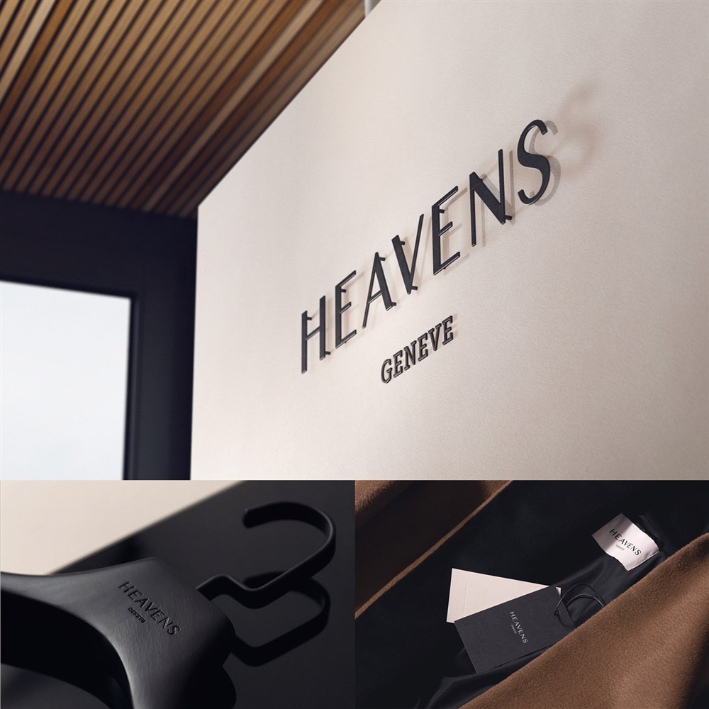 Heavens高檔服裝品牌設計案例