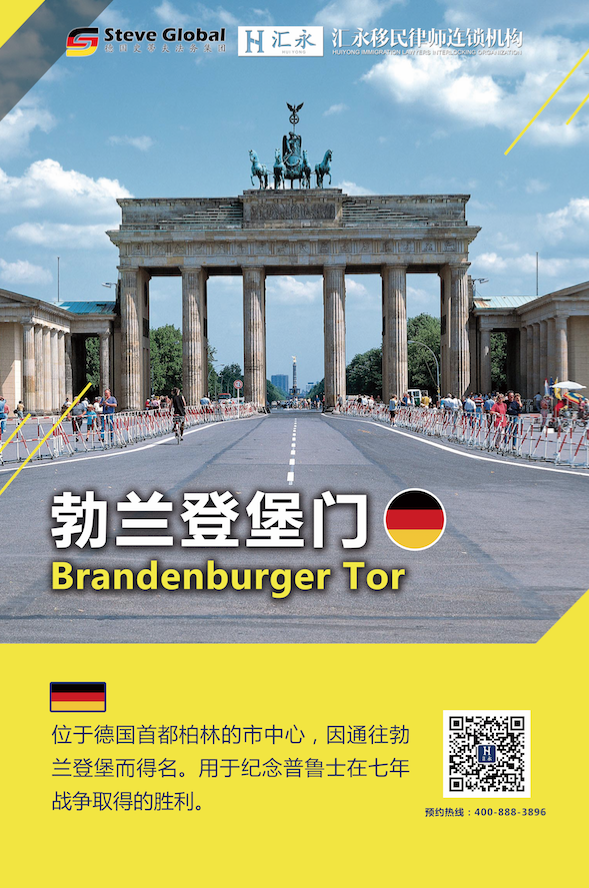 德国景点系列海报