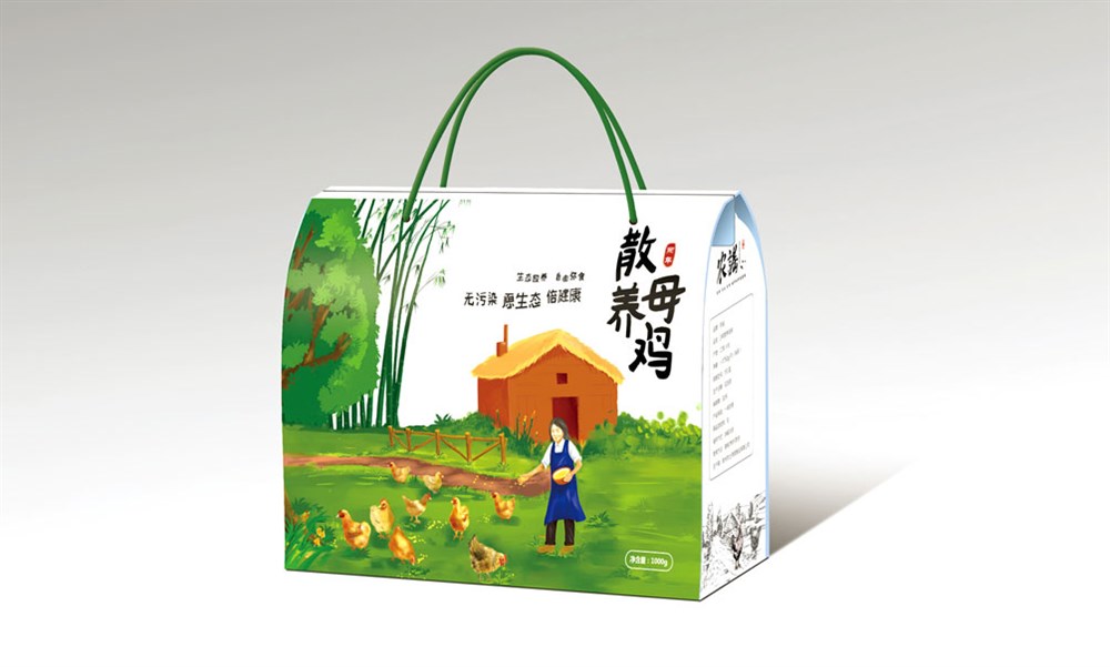  江苏土得很食品有限公司旗下品牌农谣品牌包装设计