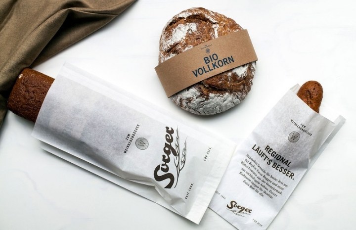 不失传统的面包店品牌包装设计