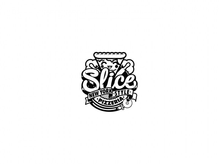 Slice韓國皮薩店包裝設(shè)計(jì)