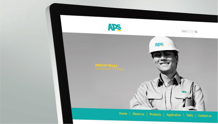 工业铝型材应用专家-APS 品牌VI设计（硕谷设计作品）