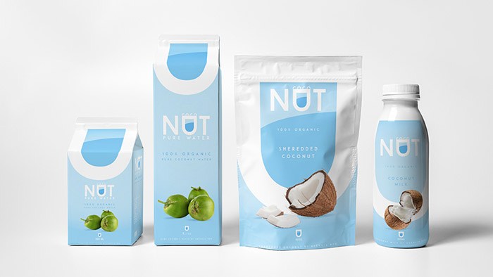 椰子水品牌包装设计