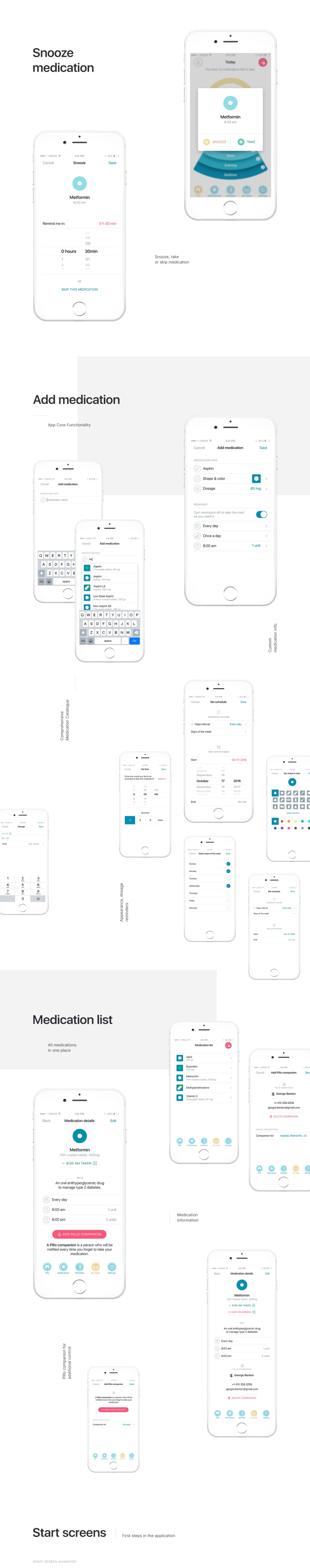 Pillo Healthcare App for Medicare Robot