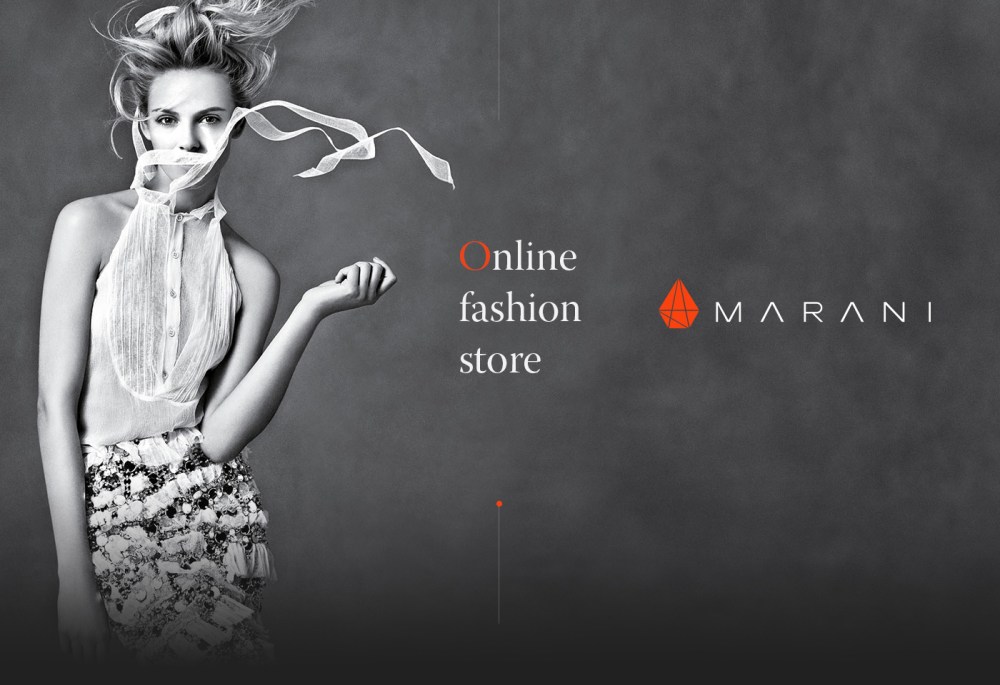 MARANI fashion store website