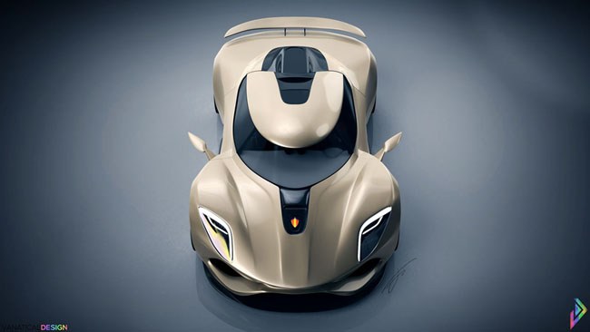 概念超级跑车创意设计