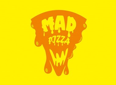 MAD PIZZA logo及VI