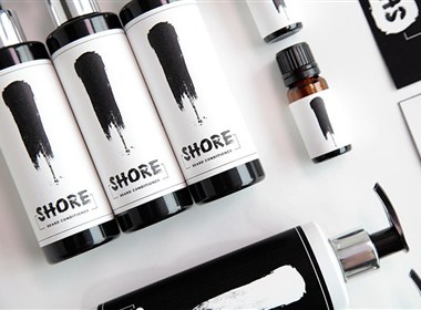 SHORE 美容产品系列品牌和包装设计