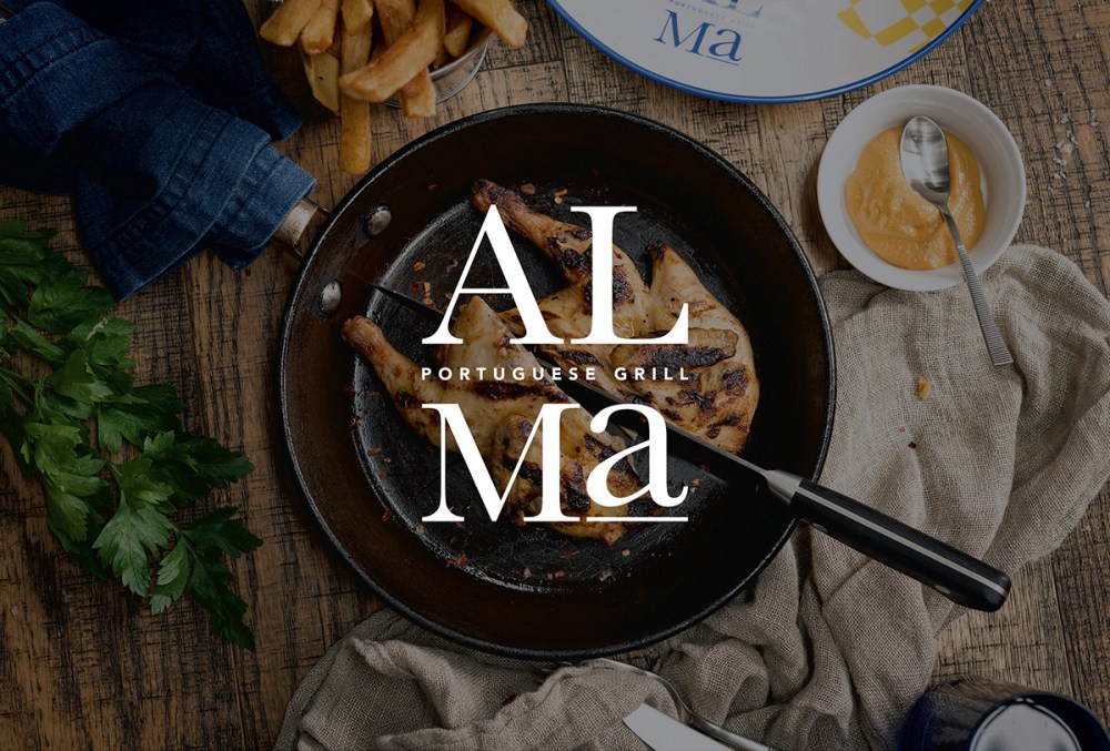 Alma Portuguese Grill——Alma餐厅视觉形象设计